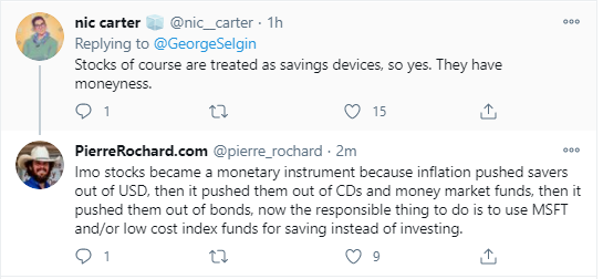 Savings vs investing